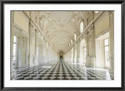 Italy, Piedmont. The Galleria Grande of the Venaria reale Wall Art