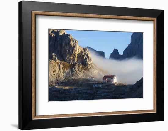 Europe, Italy, South Tyrol, the Dolomites, DreizinnenhŸtte-Gerhard Wild-Framed Photographic Print