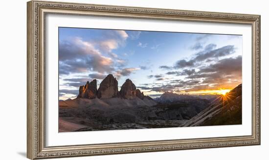 Europe, Italy, South Tyrol, the Dolomites, Tre Cime Di Lavaredo-Gerhard Wild-Framed Photographic Print