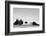 Europe, Italy, Tuscany. B&W of Vitaleta Chapel and Farmhouse-Jaynes Gallery-Framed Photographic Print