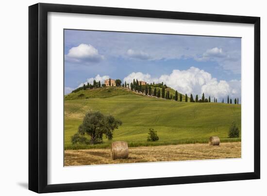 Europe, Italy, Tuscany, Landscape in Le Crete-Gerhard Wild-Framed Photographic Print