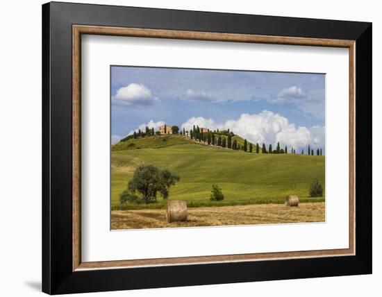 Europe, Italy, Tuscany, Landscape in Le Crete-Gerhard Wild-Framed Photographic Print