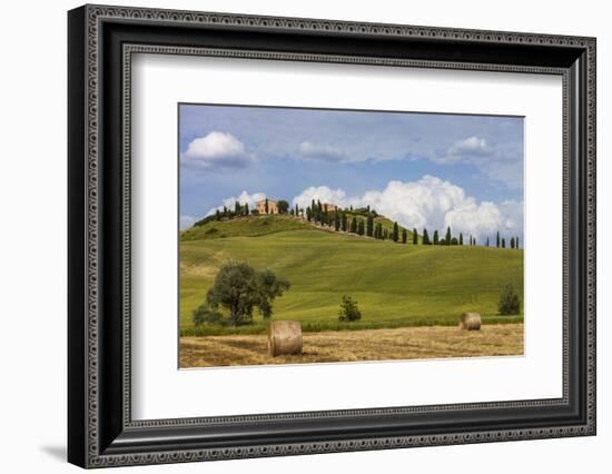 Europe, Italy, Tuscany, Landscape in Le Crete-Gerhard Wild-Framed Photographic Print