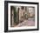 Europe, Italy, Tuscany, Pienza. Street Along the Town of Pienza-Julie Eggers-Framed Photographic Print