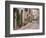 Europe, Italy, Tuscany, Pienza. Street Along the Town of Pienza-Julie Eggers-Framed Photographic Print