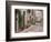 Europe, Italy, Tuscany, Pienza. Street Along the Town of Pienza-Julie Eggers-Framed Photographic Print