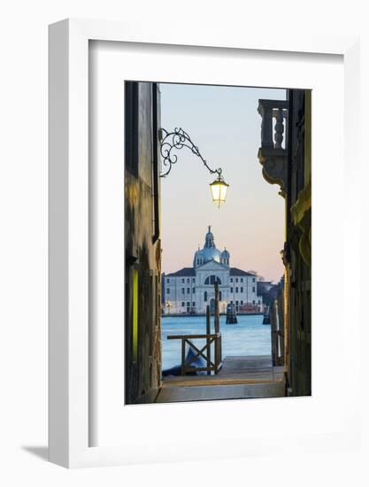 Europe, Italy, Veneto, Venice, San Giorgio Maggiore Church across Basino Di San-Christian Kober-Framed Photographic Print