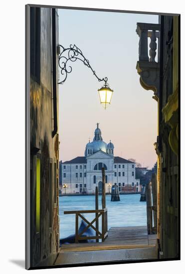 Europe, Italy, Veneto, Venice, San Giorgio Maggiore Church across Basino Di San-Christian Kober-Mounted Photographic Print