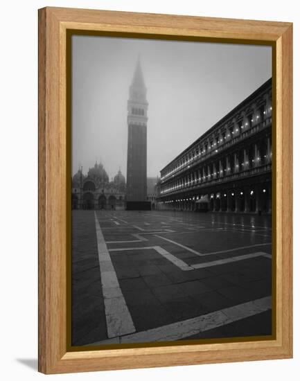 Europe, Italy, Venice. Campanile at Piazza San Marco at Sunrise-Bill Young-Framed Premier Image Canvas