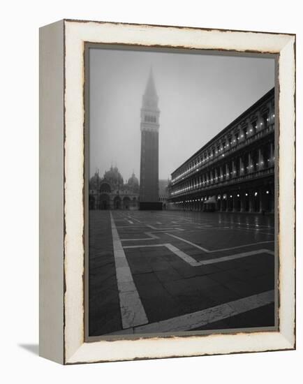 Europe, Italy, Venice. Campanile at Piazza San Marco at Sunrise-Bill Young-Framed Premier Image Canvas