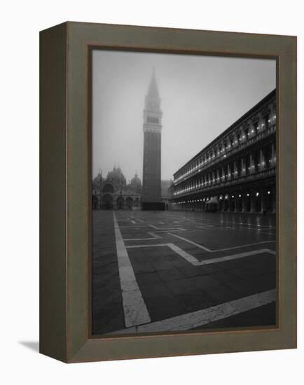 Europe, Italy, Venice. Campanile at Piazza San Marco at Sunrise-Bill Young-Framed Premier Image Canvas