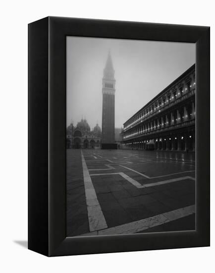 Europe, Italy, Venice. Campanile at Piazza San Marco at Sunrise-Bill Young-Framed Premier Image Canvas