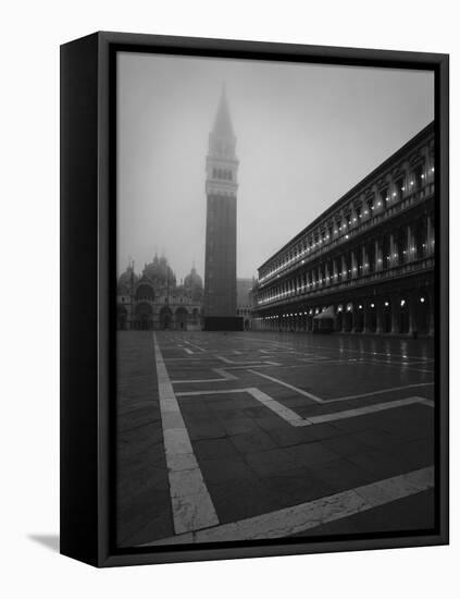 Europe, Italy, Venice. Campanile at Piazza San Marco at Sunrise-Bill Young-Framed Premier Image Canvas