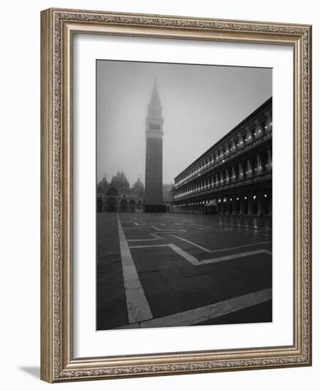 Europe, Italy, Venice. Campanile at Piazza San Marco at Sunrise-Bill Young-Framed Photographic Print