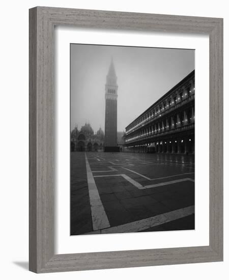 Europe, Italy, Venice. Campanile at Piazza San Marco at Sunrise-Bill Young-Framed Photographic Print