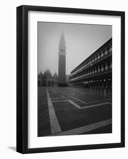 Europe, Italy, Venice. Campanile at Piazza San Marco at Sunrise-Bill Young-Framed Photographic Print