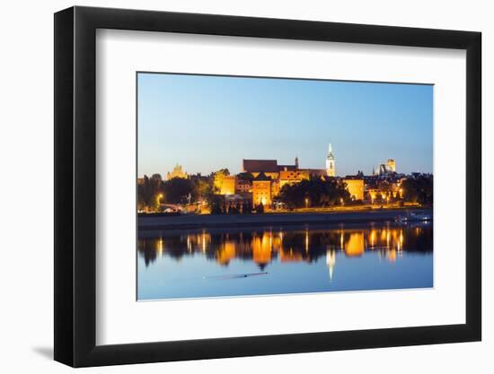 Europe, Poland, Gdansk and Pomerania, Torun, UNESCO Medieval Old Town, Vistula River-Christian Kober-Framed Photographic Print