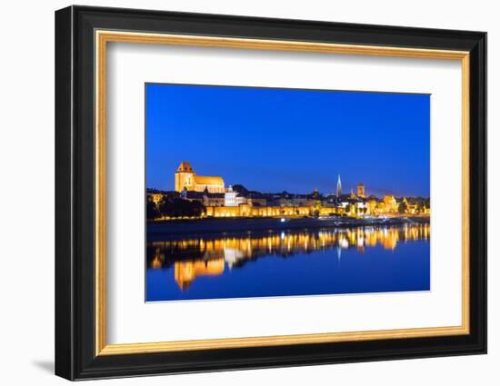 Europe, Poland, Gdansk and Pomerania, Torun, UNESCO Medieval Old Town, Vistula River-Christian Kober-Framed Photographic Print