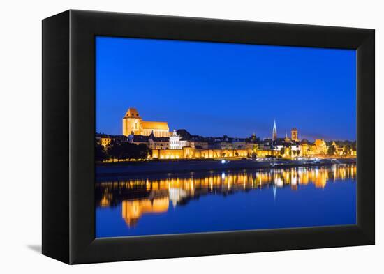 Europe, Poland, Gdansk and Pomerania, Torun, UNESCO Medieval Old Town, Vistula River-Christian Kober-Framed Premier Image Canvas