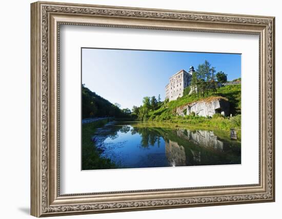 Europe, Poland, Malopolska, Ojcow National Park, Pieskowa Skala Castle-Christian Kober-Framed Photographic Print