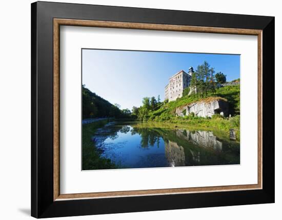 Europe, Poland, Malopolska, Ojcow National Park, Pieskowa Skala Castle-Christian Kober-Framed Photographic Print