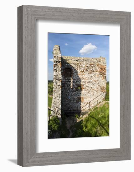 Europe, Poland, Silesia, Krakow-Czestochowa Upland / Polish Jurassic Highland - Olsztyn Castle-Mikolaj Gospodarek-Framed Photographic Print