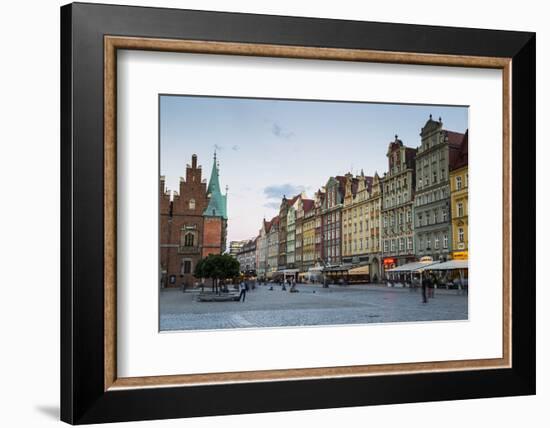 Europe, Poland, Voivodeship	Lower Silesian, Wroclaw, Breslau - Market Square-Mikolaj Gospodarek-Framed Photographic Print