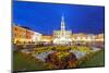 Europe, Poland, Zamosc, Rynek Wielki, Old Town Square, Town Hall, Unesco-Christian Kober-Mounted Photographic Print