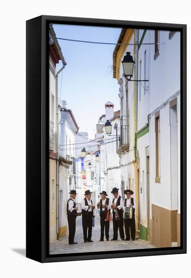 Europe, Portugal, Alentejo, Arronches, a Local Folk Group in Arronches-Alex Robinson-Framed Premier Image Canvas