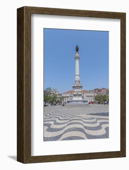 Europe, Portugal, Lisbon, Monument of King Pedro Iv-Lisa S. Engelbrecht-Framed Photographic Print