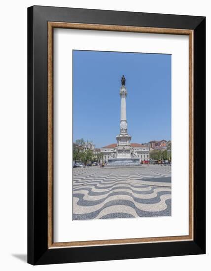 Europe, Portugal, Lisbon, Monument of King Pedro Iv-Lisa S. Engelbrecht-Framed Photographic Print