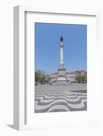 Europe, Portugal, Lisbon, Monument of King Pedro Iv-Lisa S. Engelbrecht-Framed Photographic Print