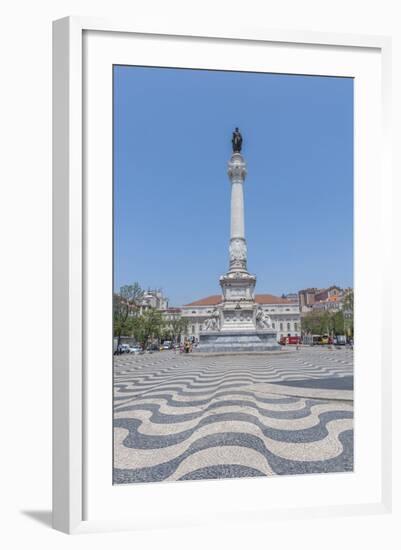 Europe, Portugal, Lisbon, Monument of King Pedro Iv-Lisa S. Engelbrecht-Framed Photographic Print