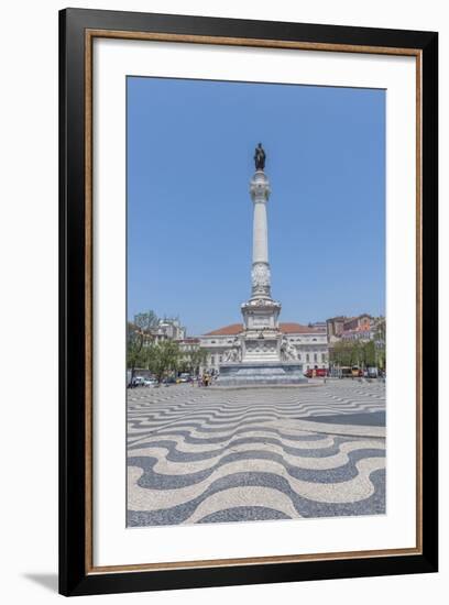 Europe, Portugal, Lisbon, Monument of King Pedro Iv-Lisa S. Engelbrecht-Framed Photographic Print