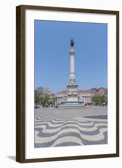 Europe, Portugal, Lisbon, Monument of King Pedro Iv-Lisa S. Engelbrecht-Framed Photographic Print