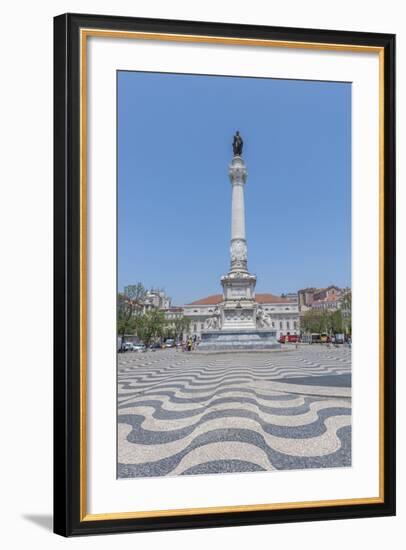 Europe, Portugal, Lisbon, Monument of King Pedro Iv-Lisa S. Engelbrecht-Framed Photographic Print