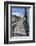 Europe, Portugal, Obidos, Cobblestone Street-Lisa S. Engelbrecht-Framed Photographic Print