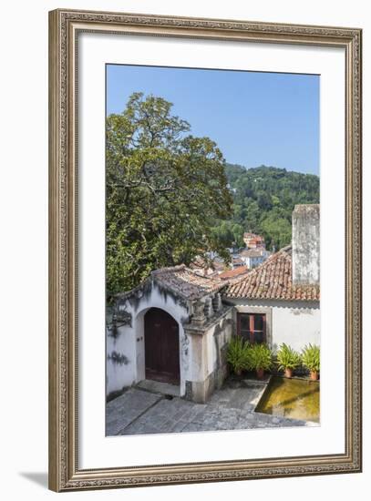 Europe, Portugal, Sintra, Sintra National Palace, Courtyard-Lisa S. Engelbrecht-Framed Photographic Print