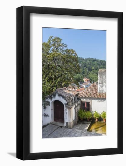 Europe, Portugal, Sintra, Sintra National Palace, Courtyard-Lisa S. Engelbrecht-Framed Photographic Print