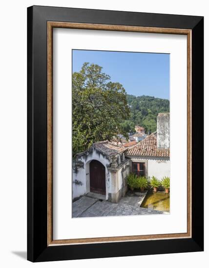 Europe, Portugal, Sintra, Sintra National Palace, Courtyard-Lisa S. Engelbrecht-Framed Photographic Print