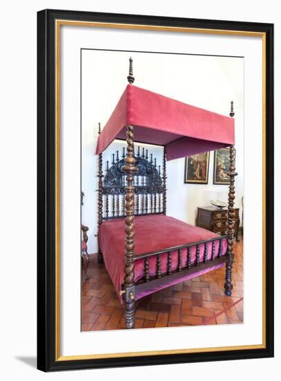 Europe, Portugal, Sintra, Sintra National Palace, Guest Room-Lisa S. Engelbrecht-Framed Photographic Print