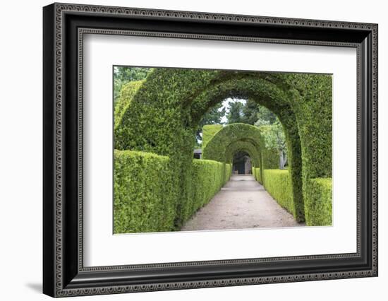 Europe, Portugal, Vila Real, Palace of Mateus, Formal Garden-Lisa S. Engelbrecht-Framed Photographic Print