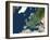 Europe, Satellite Image-PLANETOBSERVER-Framed Photographic Print