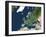 Europe, Satellite Image-PLANETOBSERVER-Framed Photographic Print