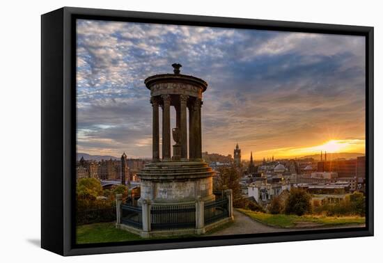 Europe, Scotland, Edinburgh, Carlton Hill-Mark Sykes-Framed Premier Image Canvas