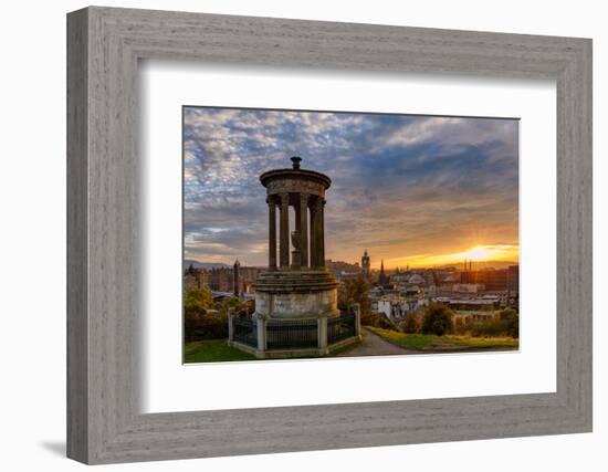 Europe, Scotland, Edinburgh, Carlton Hill-Mark Sykes-Framed Photographic Print