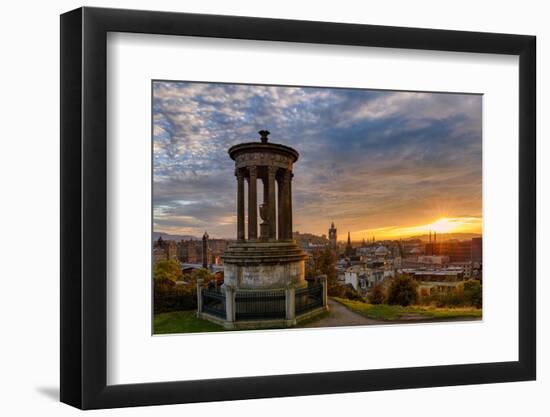 Europe, Scotland, Edinburgh, Carlton Hill-Mark Sykes-Framed Photographic Print