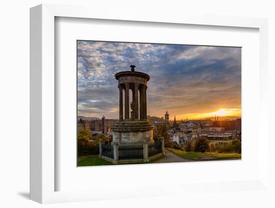 Europe, Scotland, Edinburgh, Carlton Hill-Mark Sykes-Framed Photographic Print