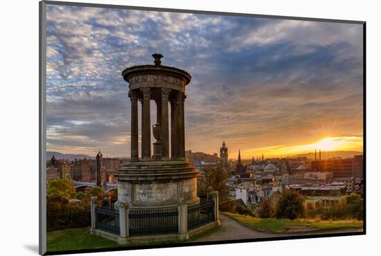 Europe, Scotland, Edinburgh, Carlton Hill-Mark Sykes-Mounted Photographic Print