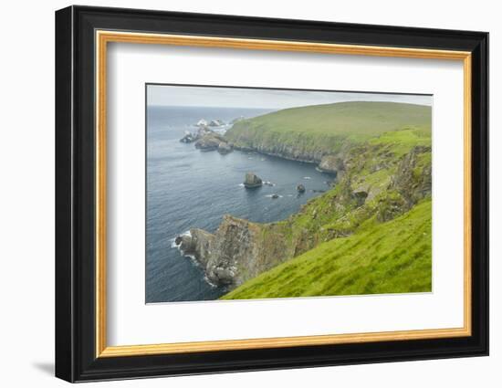 Europe, Scotland, Shetland Islands. Island of Unst Landscape-Cathy & Gordon Illg-Framed Photographic Print